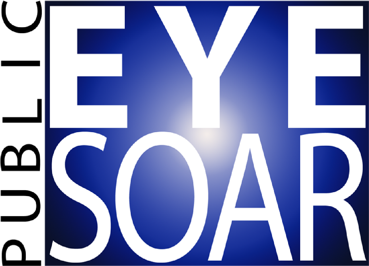 Public Eye Soar - Majorelle Blue (1400x1018), Png Download