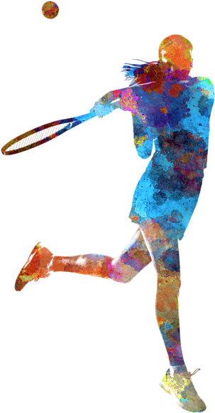 Bleed Area May Not Be Visible - T Shirt Tennis (560x700), Png Download