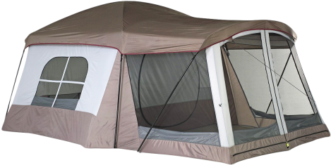 Tent Camp Png Transparent Image - Tiendas De Campaña Coleman (500x339), Png Download
