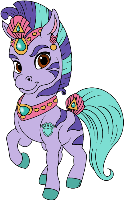 Stripes - Disney Princess Palace Pets Stripes (425x668), Png Download