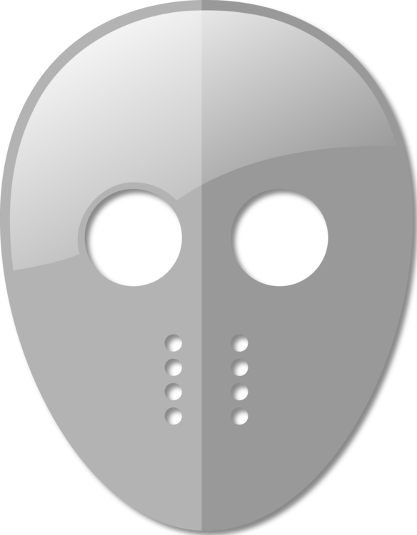 Jason Voorhees Goaltender Mask Ice Hockey - Halloween Mask Clip Art (584x750), Png Download