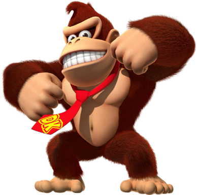 Donkey Kong Png Picture - Donkey Kong (579x388), Png Download