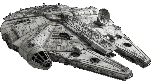 Spaceship - Star Wars Spaceship Png (640x336), Png Download
