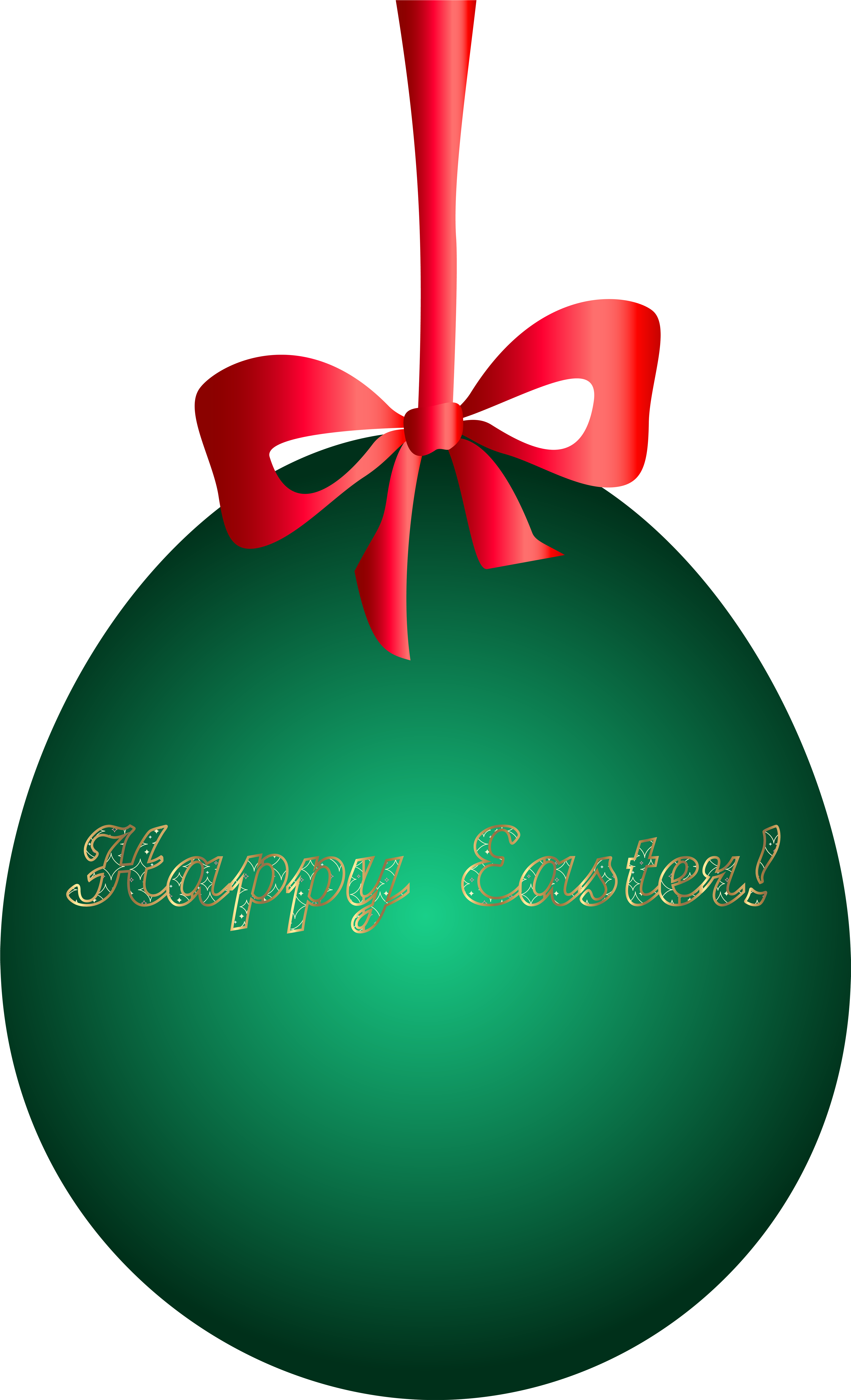 Egg Clipart Christmas - Happy Easter Egg Png (4959x8000), Png Download