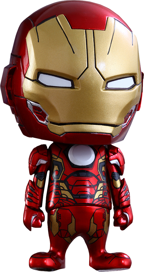 Avengers - Iron Man Xlv Cosbaby (480x903), Png Download