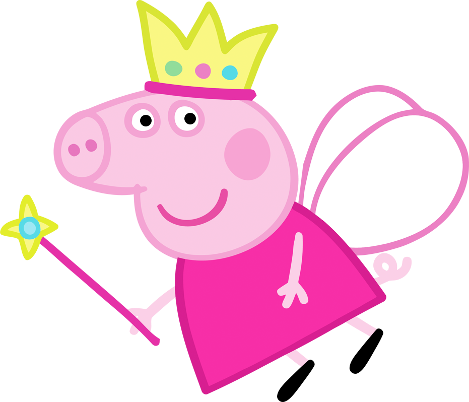 Peppa Pig Fairy Png - Fairy Peppa Pig (931x798), Png Download