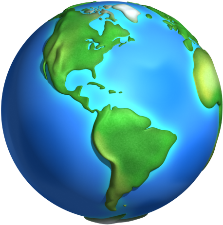 Go To Image - Earth Planet Cartoon Png (600x600), Png Download