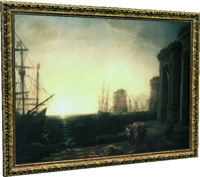 "harbour Scene At Sunset" - Bring Fallen-away Catholics Back Medi (840x840), Png Download