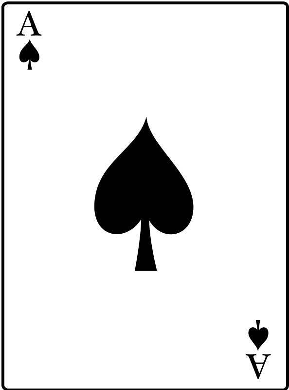 Spade - Ace Of Spades Png (800x800), Png Download