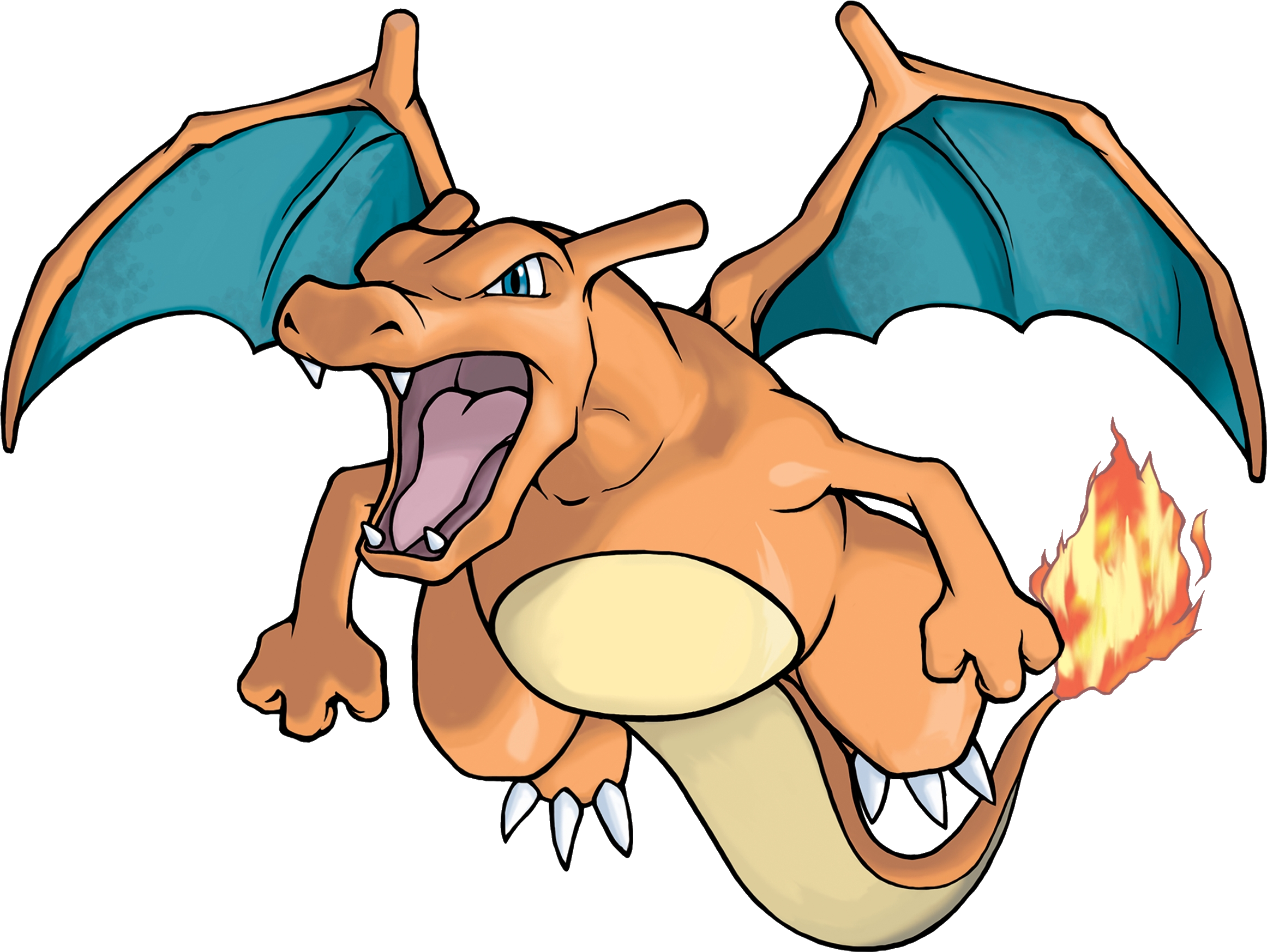Charizard - Pokemon Charizard (2323x1747), Png Download