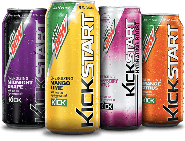 Free Mountain Dew Kickstart At Kroger 10/27/17 - All Mtn Dew Kickstart Flavors (640x574), Png Download