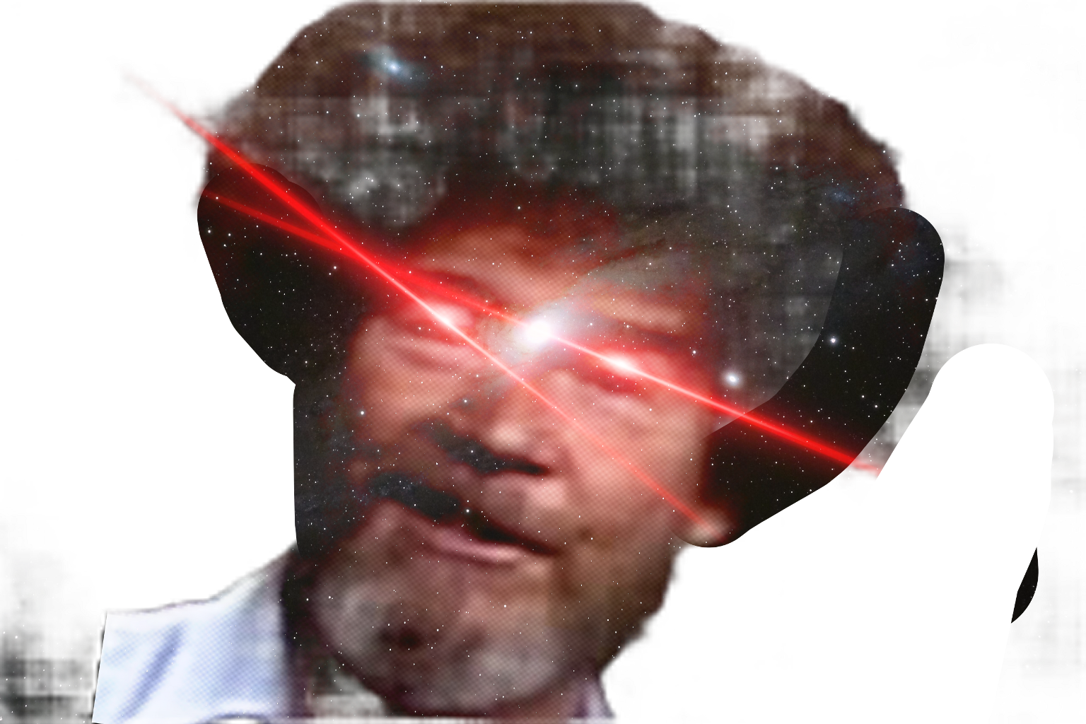 Report Abuse - Bob Ross Transparent Png (1536x1024), Png Download