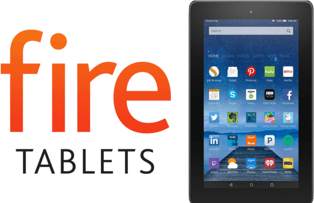 Amazon Fire Hd 8 Tablet - Amazon Kindle Fire Hd 8 2016 (750x410), Png Download