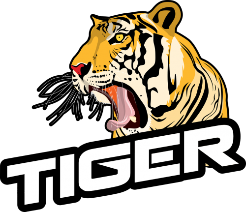 Tiger Roar Png (500x431), Png Download