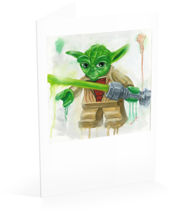 Yoda Card - Yoda (480x480), Png Download