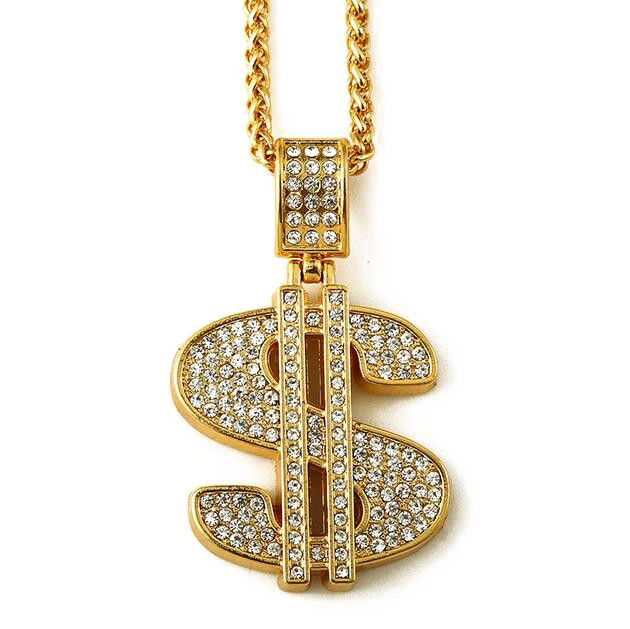 Gold Chain Png Transparent Picture Transparent Stock - Gold Dollar Chain Png (630x629), Png Download