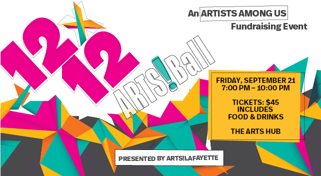 Countdown To The 12×12 Arts Ball An Artists Among Us - Berlien (641x361), Png Download