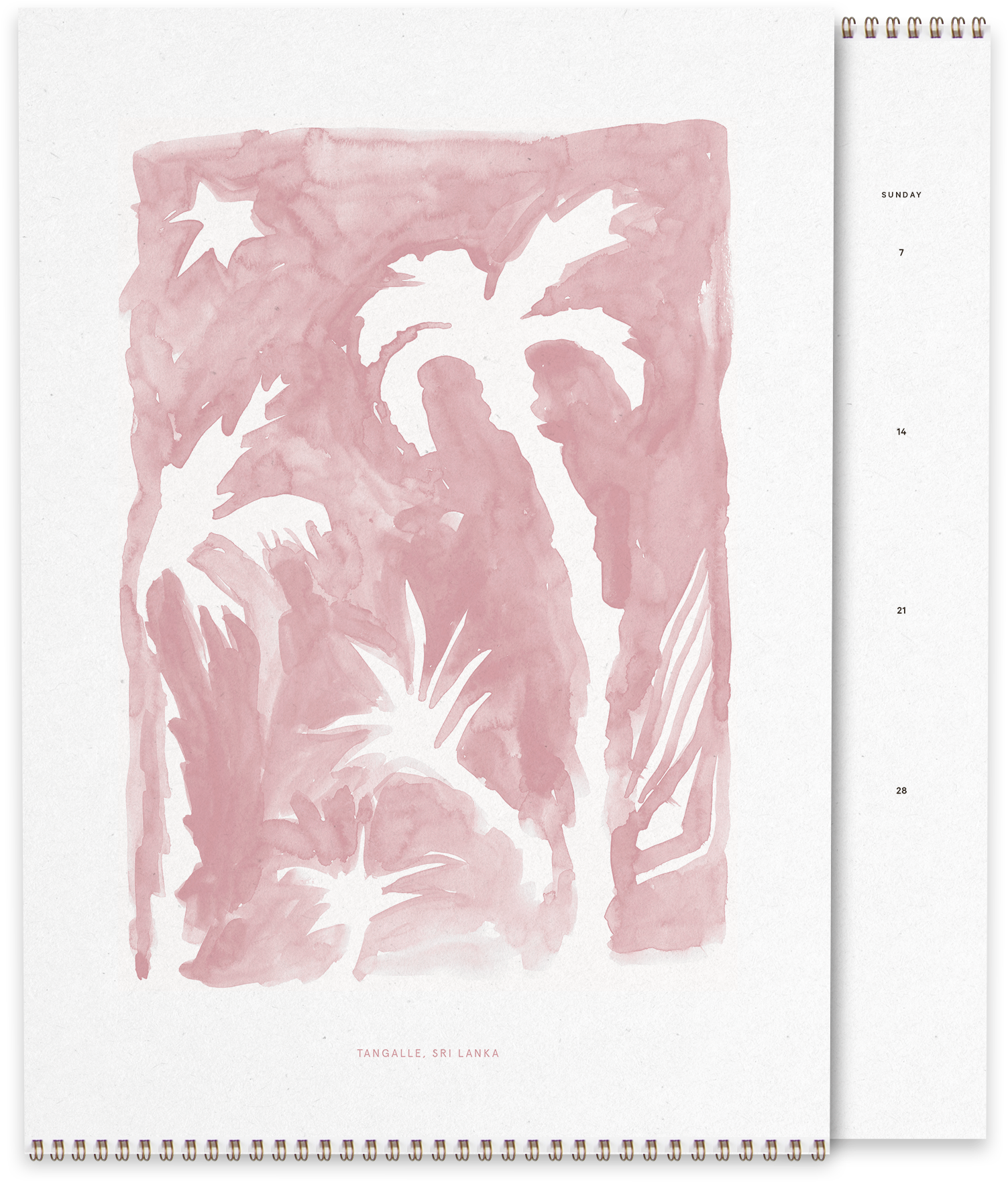 Travel To 12 Dream Destinations With The 2018 Calendar - Calendar (1802x2061), Png Download