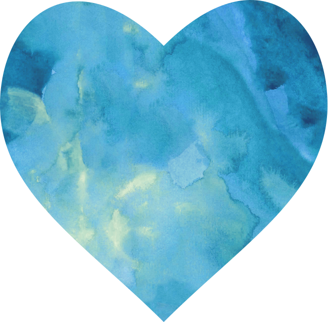 *✿**✿*corazon*✿**✿* Watercolor Heart, - Watercolor Painting (662x650), Png Download