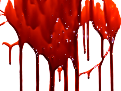 Blood Dripping Transparent Background Download - Portable Network Graphics (400x300), Png Download