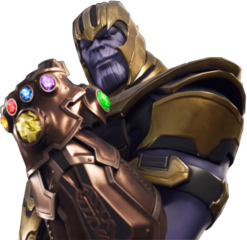 Thanos Fortnite Transparent Background (724x705), Png Download
