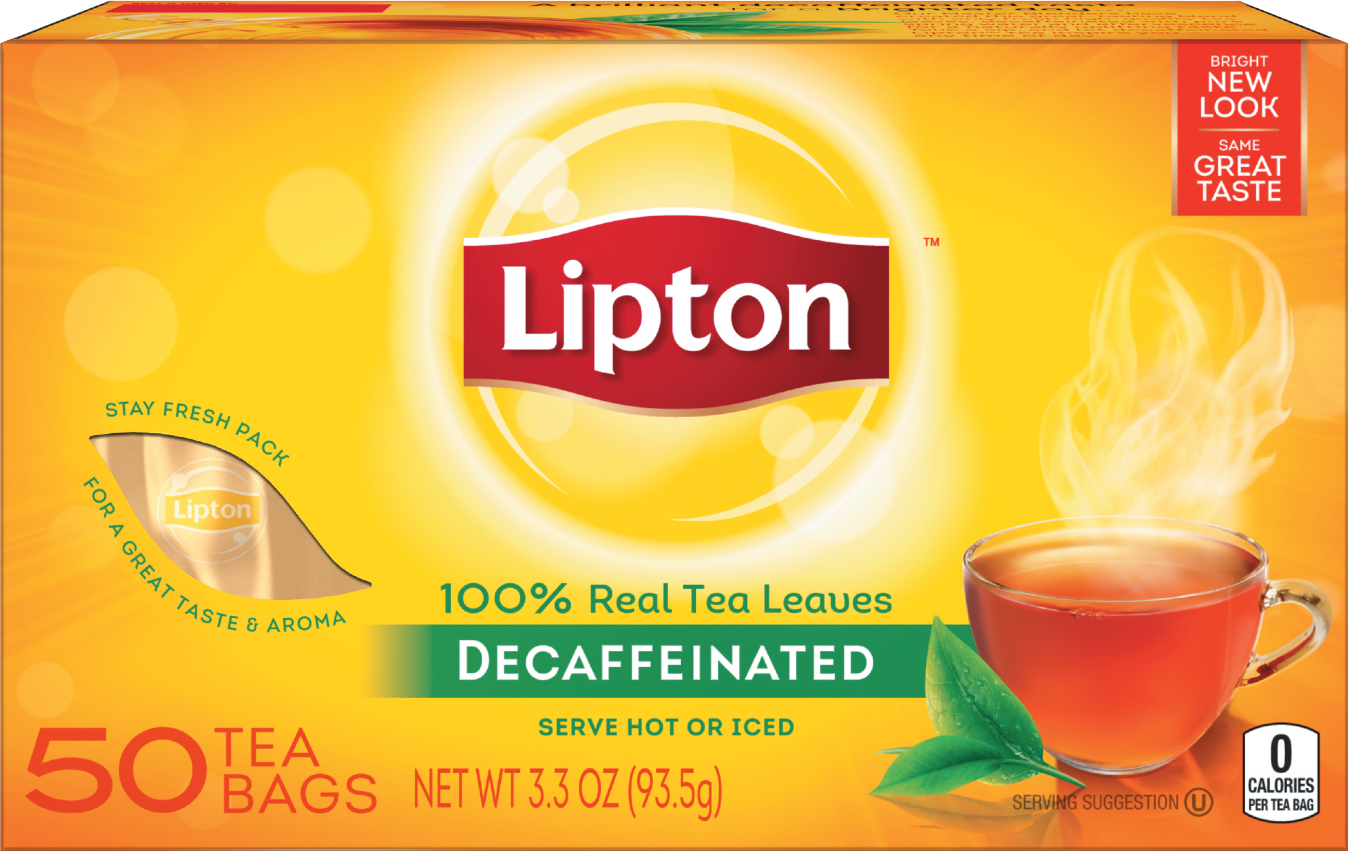Lipton Tea Caffeine Free (5000x5000), Png Download
