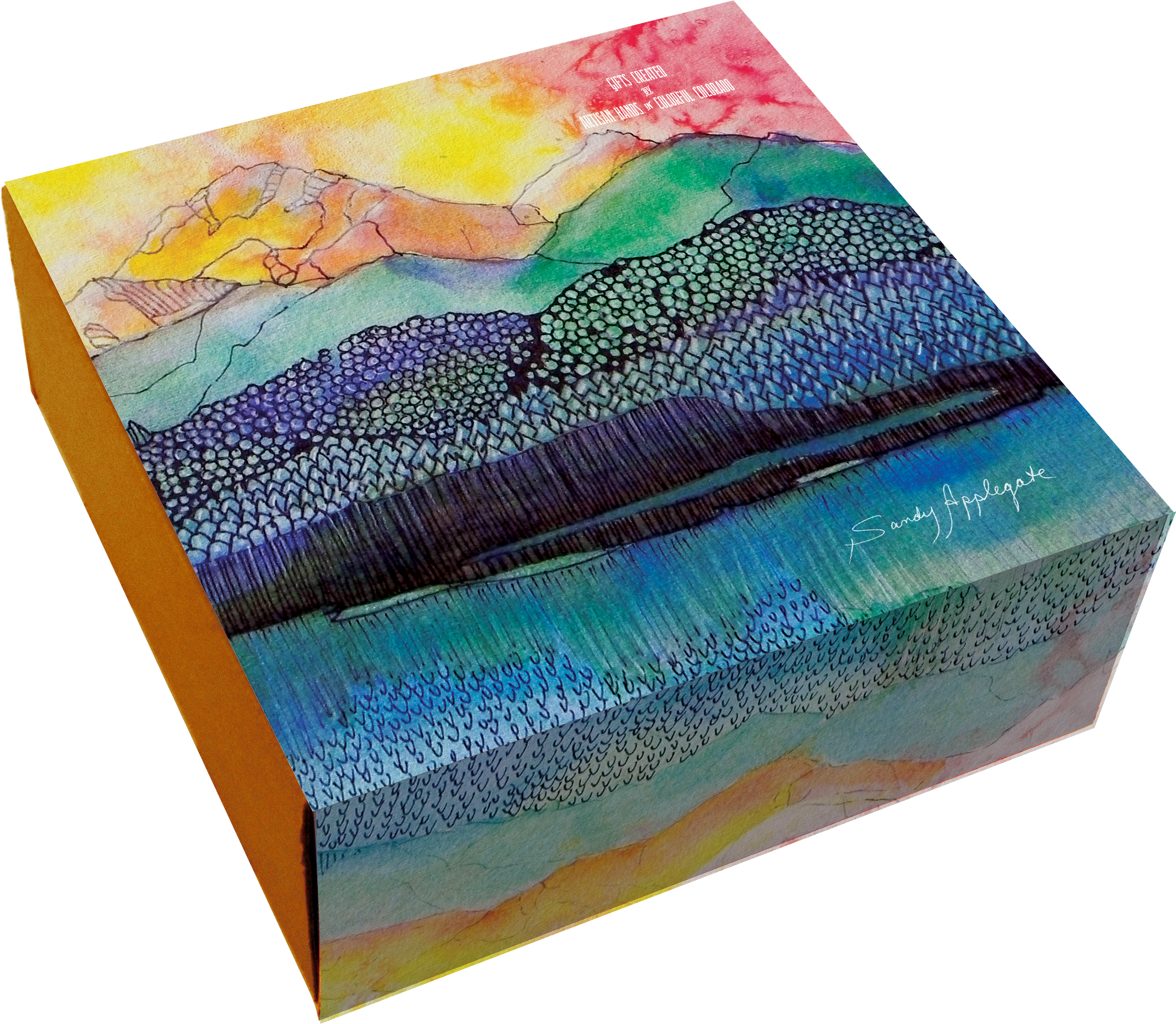 Co Box Applegate - Box (2775x2433), Png Download