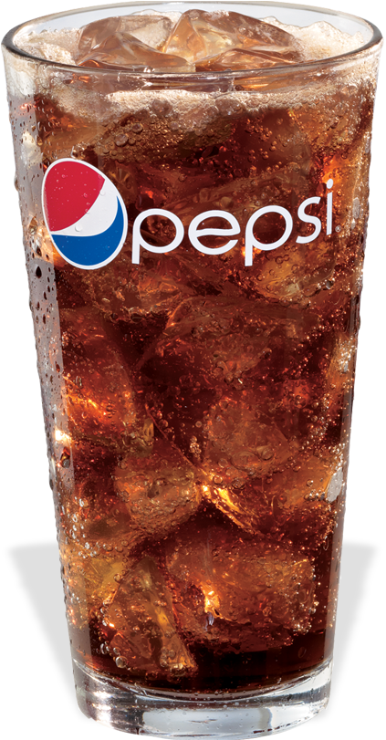 Diet Pepsi In A Glass (901x810), Png Download