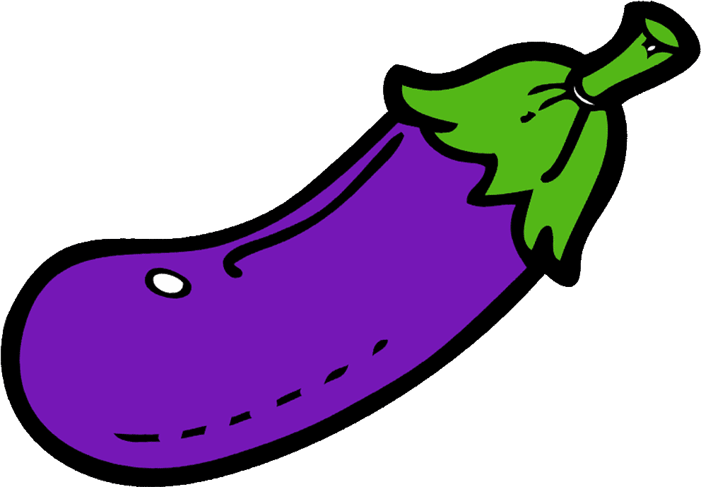 Image Freeuse Stock Eggplant Clipart Brinjol - Eggplant Clipart (1280x720), Png Download