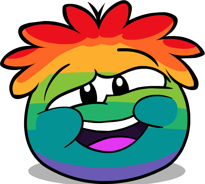 Cute Rp - Png - Club Penguin Puffle Care (681x613), Png Download