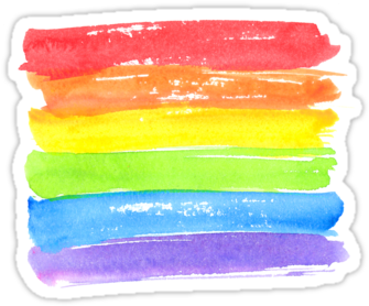 Rainbow Flag, Symbol Of Gay Pride - Pride Vector (375x360), Png Download