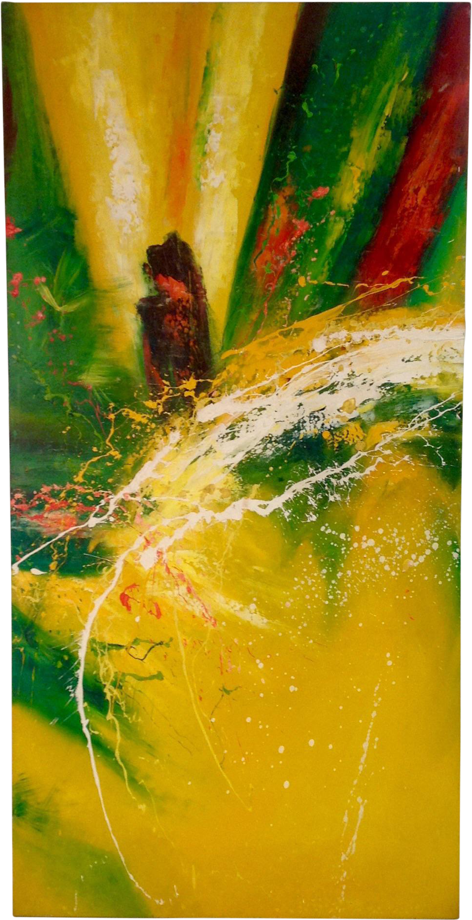 Gerhard Richter - Modern Art (1078x2102), Png Download