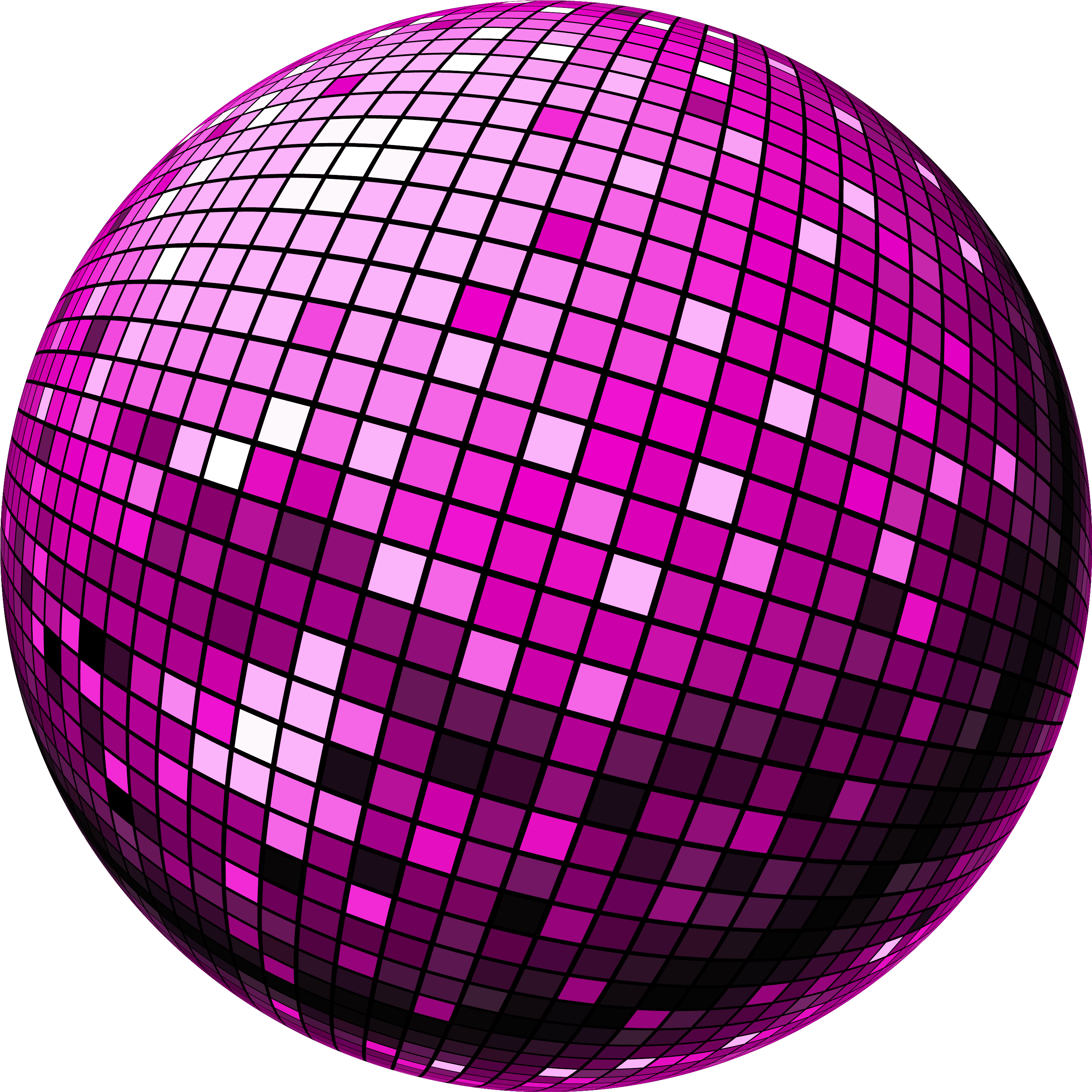 Vector Clipart, Vector Free, Vectors, Clipart Gallery, - Disco Globe Png (2918x2930), Png Download