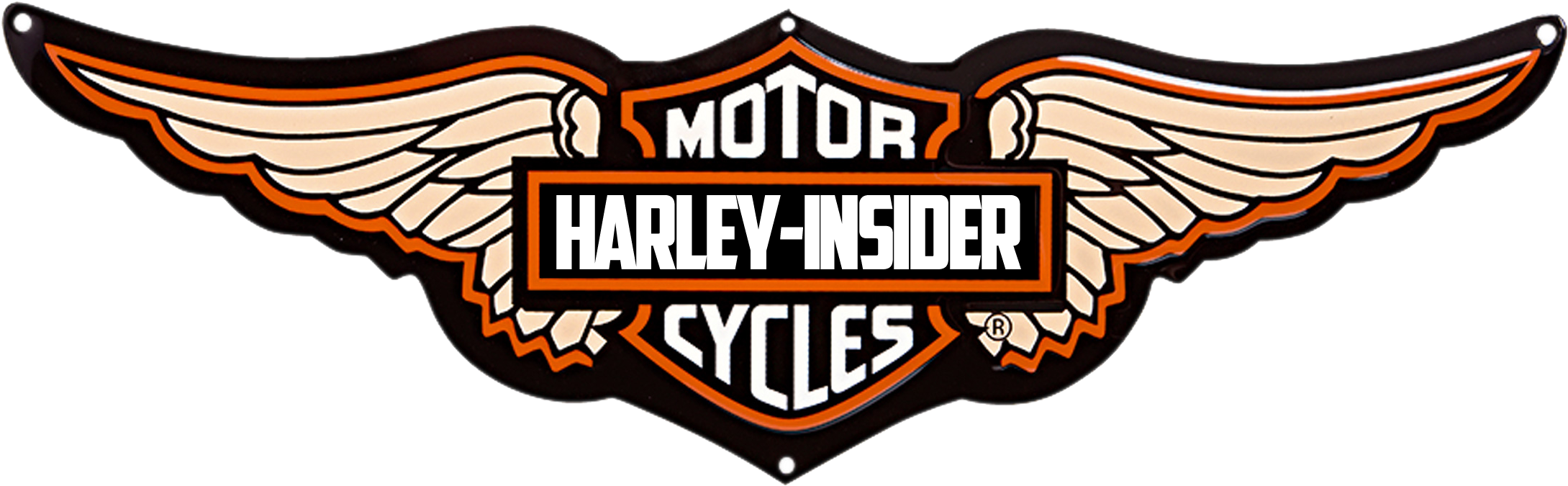 Download Png Image Report - Harley Davidson Motorcycle Logo (2240x831), Png Download
