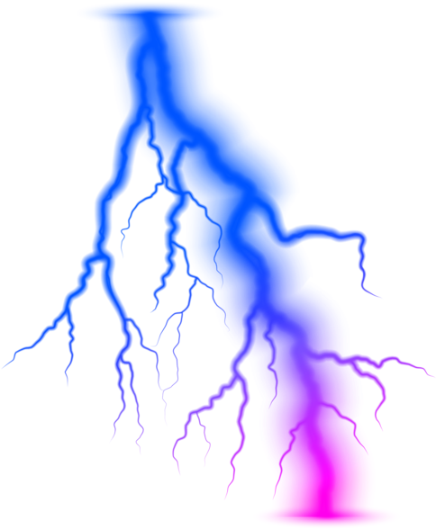 0, - Lightning Strike Transparent (503x600), Png Download