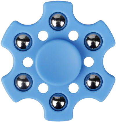 Revolver Fidget Spinner - Christmas Star Of Life (500x500), Png Download