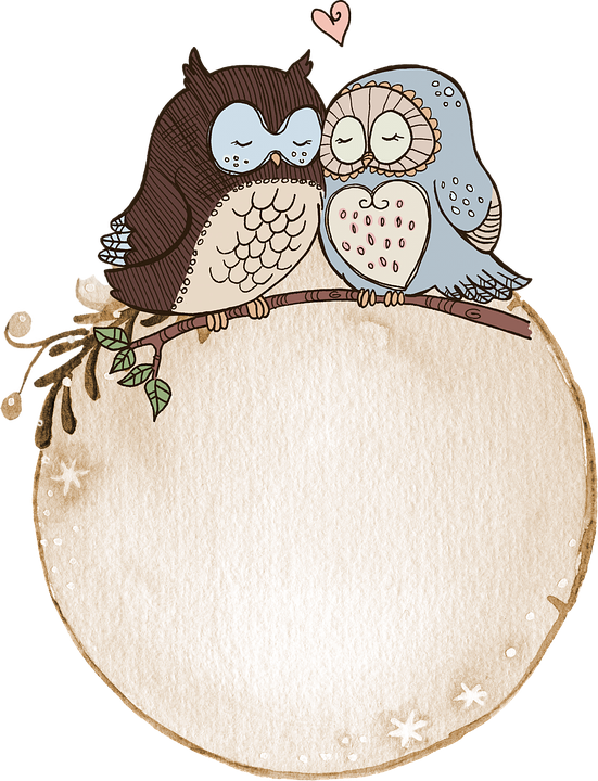 Label, Watercolor, Owl, Cute, Tag, Scrapbook - Jehovah Witness Funny Birthday Card (551x720), Png Download