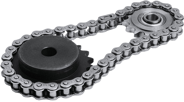 Belts & Chains - Chain Sprocket (650x397), Png Download