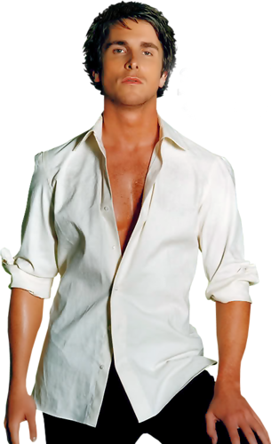 Male Models - Christian Bale The Machinist (305x500), Png Download