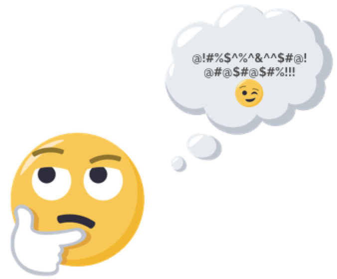 I Have Spoken To Speech And Language Teachers, And - Deep In Thought Emoji (1400x674), Png Download