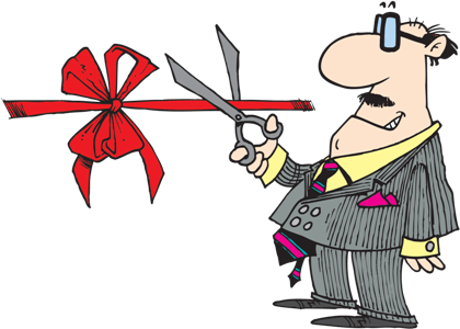 Cut - Starting A Business Clip Art (420x300), Png Download