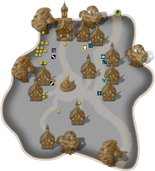 Ironwood Village - Wiki (539x585), Png Download