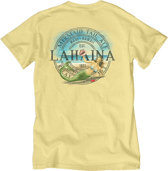 Ott Collection Mermaid Tail Back - T-shirt (600x600), Png Download