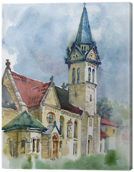 Watercolor Landscape Collection - Watercolor Painting (400x400), Png Download