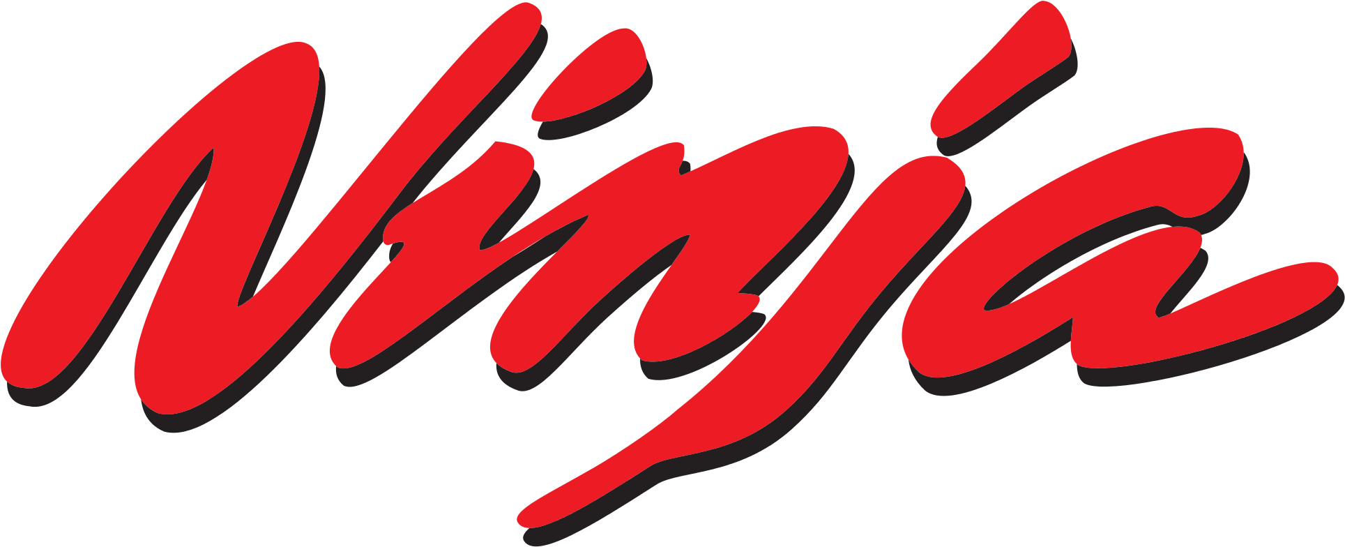 Open - Logo Kawasaki Ninja Vector (2000x851), Png Download