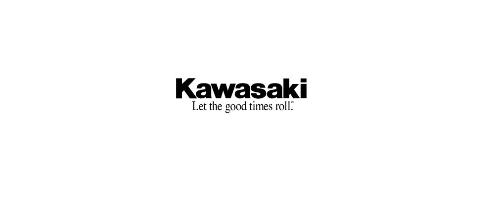 Kawasaki Logo - Factory Effex 06-38104 Black Upper Fork Shield Graphic (999x421), Png Download