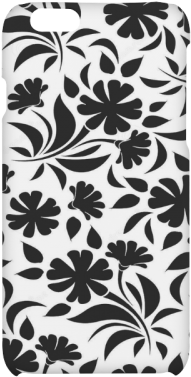Flower Background Vector Black And White Artsadd D - Guler Luxury Soap Combo - Pack Of 3 (500x500), Png Download