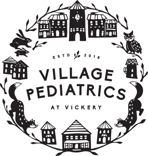 Village Pediatrics At Vickery Village - Illustration (480x506), Png Download