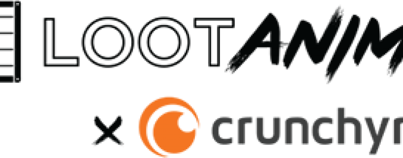 Loot Crate Anime Re-branded As Loot Crate Anime X Crunchyroll - Loot Crate Anime Png (817x320), Png Download
