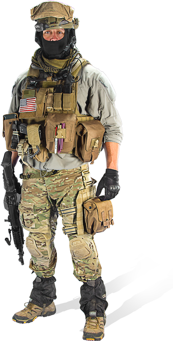 Battlefield 4 Airsoft Loadout (430x700), Png Download